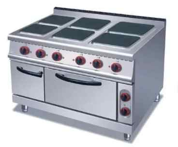 Special Electric Cooker With Oven -6 Plates-380v